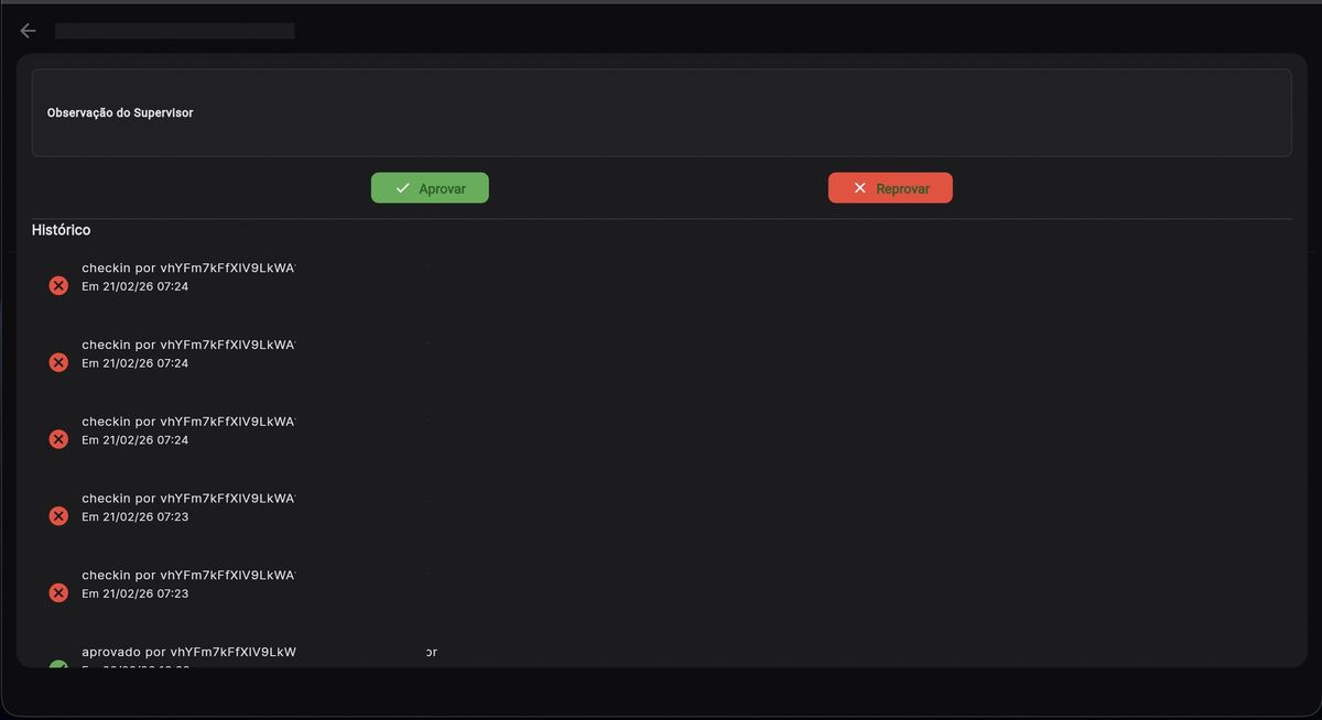 Aprovação e reprovação de atendimentos de promotores - ranking de agências para redes de varejo